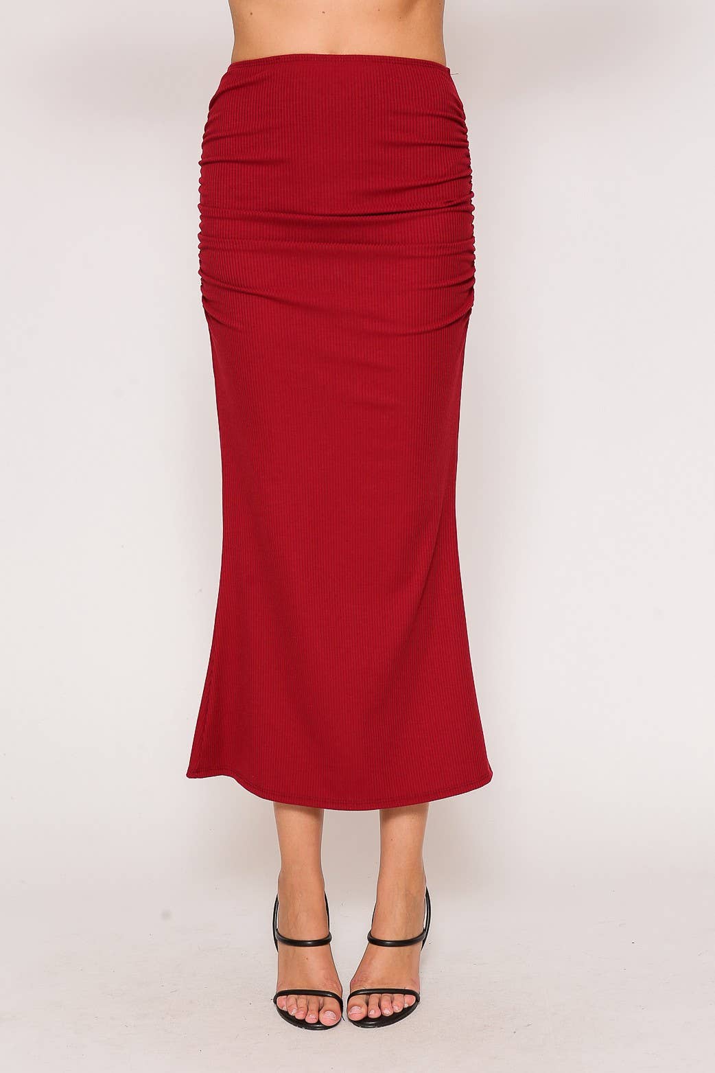 Set-Midi Ribbed Skirt Set 4