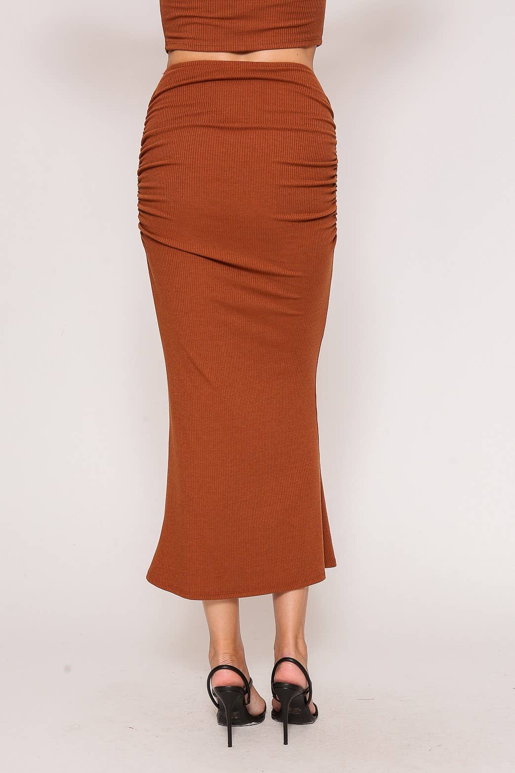 Set-Midi Ribbed Skirt Set 4